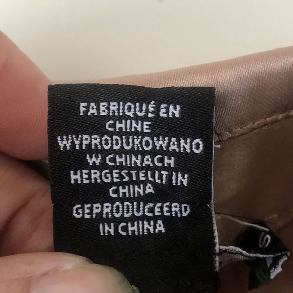 sincerely jules Crop Front Tie Blouse Small Rose Gold - Picture 5 of 13